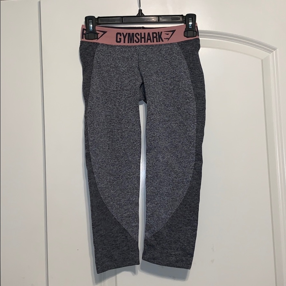 Gymshark Flex Leggings Cropped Grey Small
